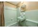 Bathroom featuring a bathtub and a single sink at 3535 Roswell Ne Rd # H2, Atlanta, GA 30305