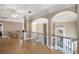 Upstairs loft features hardwood floors, ceiling fans, and spacious design at 461 Wynns Way, Atlanta, GA 30331