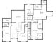 Detailed second-floor plan showcasing the layout of bedrooms, exercise room, and bathrooms at 5060 Lake Forrest Dr, Atlanta, GA 30342
