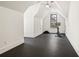 Spacious room features hardwood floors perfect for a home gym setup at 5060 Lake Forrest Dr, Atlanta, GA 30342