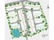 Community aerial view showcasing streets, lots, trees, and surrounding landscape at 103 Holt Ln, Lawrenceville, GA 30046