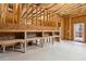 Unfinished basement with natural light and walkout door ready for customization at 2353 Habersham Sw Dr, Marietta, GA 30064