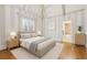 Beautiful bedroom featuring gorgeous natural light, complemented by modern furniture, and a calming color palette at 2353 Habersham Sw Dr, Marietta, GA 30064