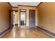 Empty bedroom showing hardwood flooring and doorways into other rooms at 2353 Habersham Sw Dr, Marietta, GA 30064