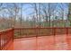 Large exterior deck offers serene treetop views and endless possibilities for outdoor enjoyment at 2353 Habersham Sw Dr, Marietta, GA 30064