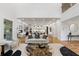 Bright and spacious living room with stylish furniture and an open floor plan at 4895 Lansbury Dr, Atlanta, GA 30342