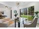 Bright office space featuring large windows, modern decor, and hardwood floors at 4895 Lansbury Dr, Atlanta, GA 30342