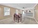 Open concept kitchen and dining area, great tile floors, and a modern design at 2020 Stockton Walk Ln, Snellville, GA 30078
