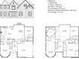 A detailed floor plan of the property showcasing the layout and dimensions at 7260 Bluewater Ln, Douglasville, GA 30135