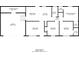 Detailed floor plan with clear dimensions of rooms, showing layout and space distribution in the home at 6120 Gwendoline Dr, Atlanta, GA 30349