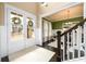 Inviting entryway showcasing the home's interior design and open-concept floor plan at 411 Ridgeway Ln, Canton, GA 30114