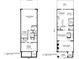 Terrace and first floor plan showing a garage, bonus/fitness area, kitchen, dining room, great room, and deck at 578 Brashy Street, Woodstock, GA 30188