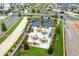 Aerial view of community outdoor lounge with colorful seating, perfect for gatherings and socializing at 578 Brashy Street, Woodstock, GA 30188
