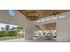 Open-air pavilion with picnic tables and scenic views of the surrounding neighborhood at 578 Brashy Street, Woodstock, GA 30188