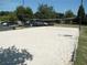 A sandy volleyball court, ideal for beach volleyball enthusiasts looking for a recreational and competitive outdoor space at 3835 Greenside Ct, Dacula, GA 30019