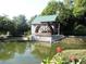 Water wheel at Hamilton Mill community center at 3835 Greenside Ct, Dacula, GA 30019