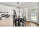 The dining room is connected to the living room and has its own entrance at 5466 Vinings Lake Way, Mableton, GA 30126