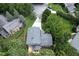 Beautiful home with a large, well-maintained roof, set on a green lot with mature trees at 2116 Strasburg Ct, Dunwoody, GA 30338
