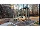 Outdoor playground featuring a slide and climbing structure with a tower at 1115 Harvest Brook Ne Way, Lawrenceville, GA 30043