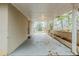 View of the home's carport showing the concrete and structure at 2504 Brentwood Rd, Decatur, GA 30032