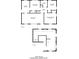 Complete house floor plan showing basement and main level layout at 2504 Brentwood Rd, Decatur, GA 30032