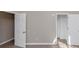 Bedroom showcasing neutral walls and closet at 3060 White Oak Mews, Decatur, GA 30034