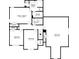 Upstairs floor plan showing the layout of the main bedroom, additional bedrooms, closets, and bathrooms at 3060 White Oak Mews, Decatur, GA 30034