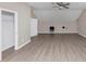 Attic bonus room with wood-look flooring and an open closet at 3060 White Oak Mews, Decatur, GA 30034