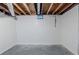 Unfinished basement featuring concrete floors and walls at 3368 Windsor Castle Ct, Decatur, GA 30034