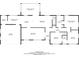 Floor plan showcasing upper floor layout with rooms, dimensions, and a screened balcony at 3368 Windsor Castle Ct, Decatur, GA 30034