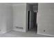 Bedroom with freshly painted walls and new construction at 8033 White Stone Blvd, Douglasville, GA 30135