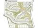 Community map featuring winding roads, lots, and green spaces at 8033 White Stone Blvd, Douglasville, GA 30135