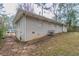 Home's backyard and exterior showing the brick siding at 2024 Rosewood Rd, Decatur, GA 30032