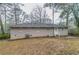 Home's backyard and exterior showing the brick siding at 2024 Rosewood Rd, Decatur, GA 30032