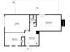 Detailed floorplan showing the layout of the first-floor including the garage, bedroom, and Gathering room at 3998 Chimney Ridge Dr, Ellenwood, GA 30294