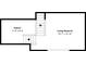 Second-floor floorplan featuring a living room and open void, as well as the stairwell access at 3998 Chimney Ridge Dr, Ellenwood, GA 30294