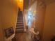 Entryway with staircase leading to the second floor of the home at 2610 Gadsen Walk, Duluth, GA 30097