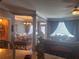 Open concept living room flowing into dining area, perfect for entertaining at 2610 Gadsen Walk, Duluth, GA 30097