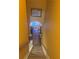 View from the top of the staircase looking down to the home's entrance at 2610 Gadsen Walk, Duluth, GA 30097