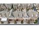 Aerial view showcasing townhomes with patios and decks at 2368 Saint Davids Nw Sq # 4, Kennesaw, GA 30152