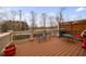 A spacious deck with a grill, outdoor seating and a privacy fence, perfect for entertaining at 2368 Saint Davids Nw Sq # 4, Kennesaw, GA 30152
