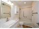 Updated bathroom with marble vanity and accessible bathtub at 475 Mount Vernon Ne Hwy # A-102, Sandy Springs, GA 30328