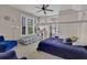 Playful bedroom featuring a bunk-bed, large windows, and a fun, inviting atmosphere at 1421 Hedgewood Nw Ln, Kennesaw, GA 30152