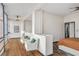 Open-concept living area with city views, decorative lighting and modern furniture at 3060 Pharr Court North Nw # 619, Atlanta, GA 30305