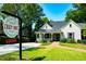 Charming view of Crazy Love Coffeehouse with a quaint front porch at 164 Oxbo Rd, Roswell, GA 30075