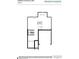 Floorplan shows the unfinished basement with bath rough-in and stairs at 428 Madison Lakeview Dr, Acworth, GA 30102