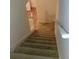 Carpeted stairway with white railings, leading to the upper level at 770 Parkway Rd, Union City, GA 30291