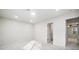 Bright bedroom with carpet, recessed lighting and neutral paint color at 2977 Heritage Villas Dr, Lithonia, GA 30038