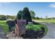 Brick mailbox with the house number surrounded by landscaping at 1525 Thomas Rd, Canton, GA 30115