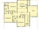 Second-floor layout includes bedrooms, bathrooms, and a study, with an open Gathering room below at 1106 Low Water Nw Xing, Acworth, GA 30101